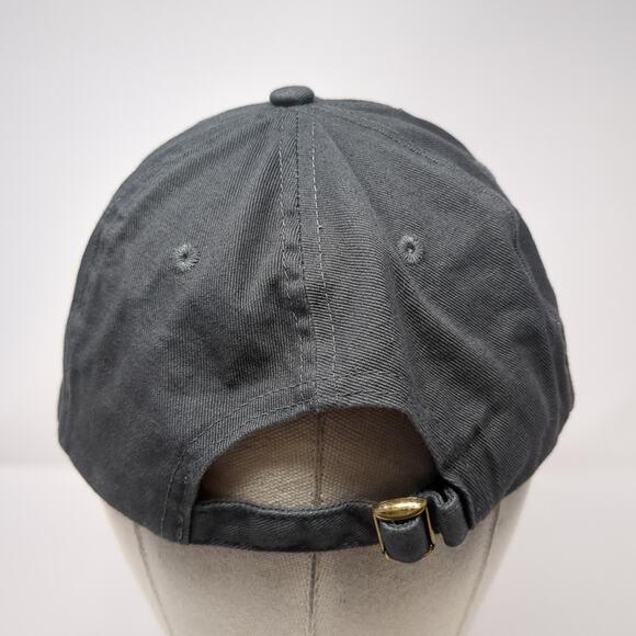 Bass Pro Shops Club Slideback Hat Gray One Size Embroidered 6 Panel - Picture 6 of 9